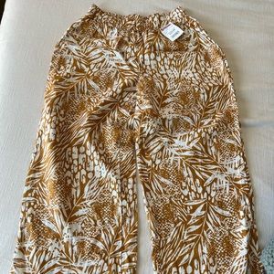 Christian Soriano NWT linen wide leg pants.
